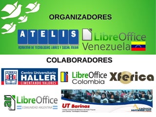 ORGANIZADORESORGANIZADORES
COLABORADORESCOLABORADORES
 
