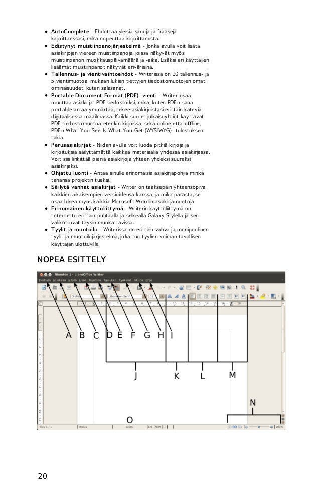Tavutus ja oikoluku Suomenkielinen LibreOffice
