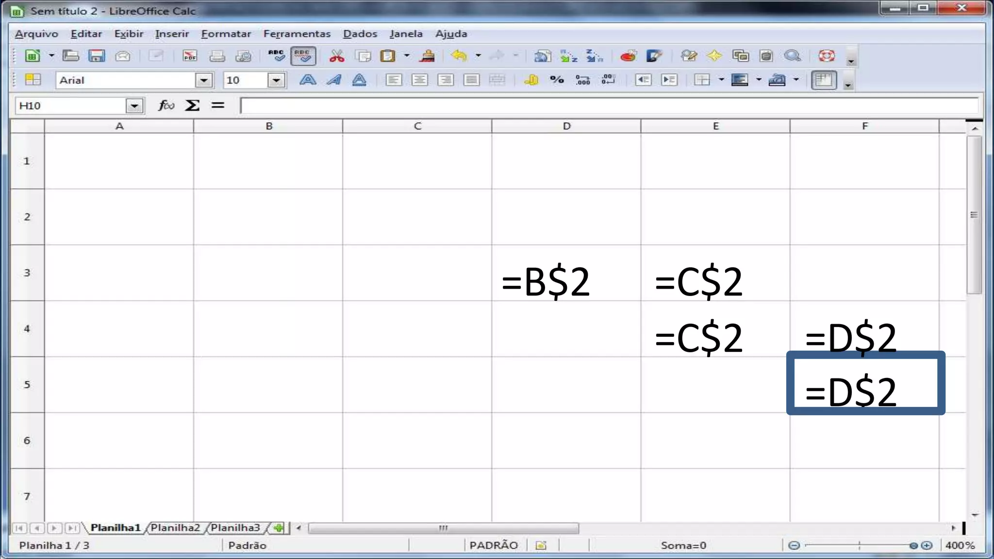 =D$2
=B$2
=D$2=C$2
=C$2
 