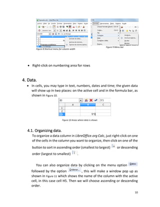 Libre office calc | PDF