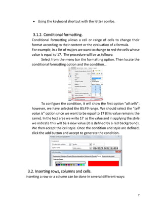 Libre office calc | PDF