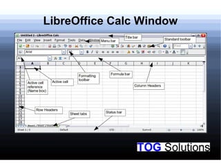 LibreOffice Calc Window