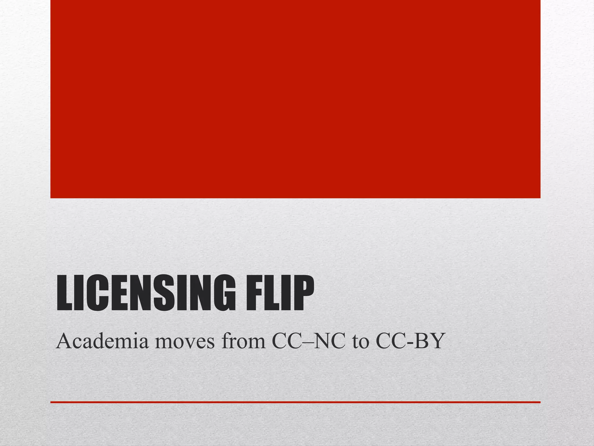 Adapted from slides by Cable Green available under CCBY at
http://www.slideshare.com/cgreen
 