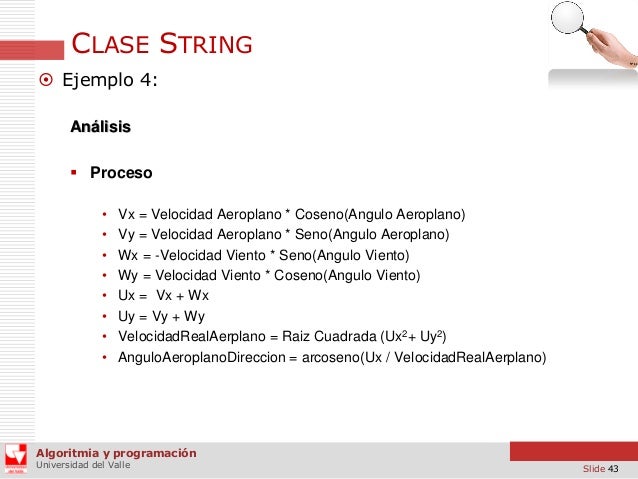 Librería String, Math de Java