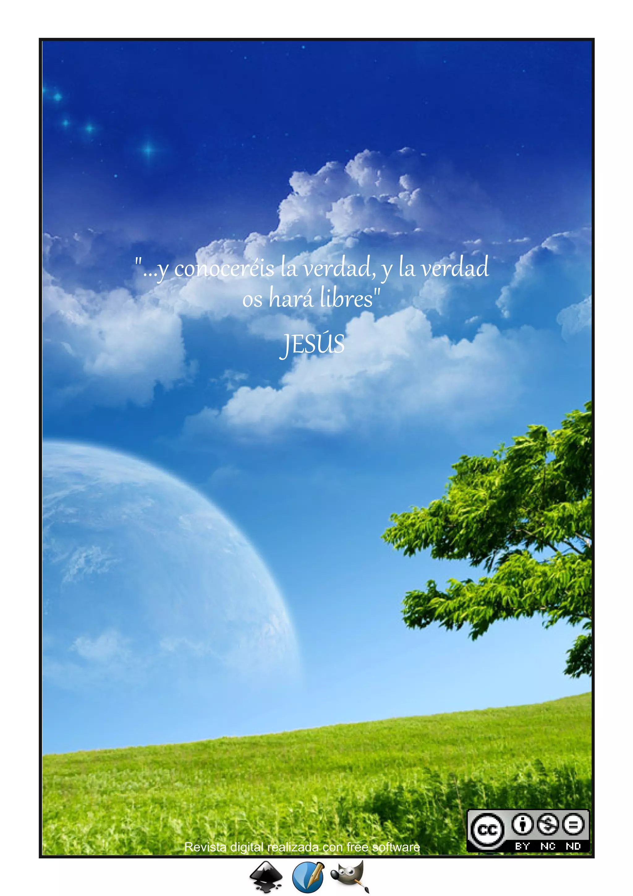 Revista digital realizada con free software
 