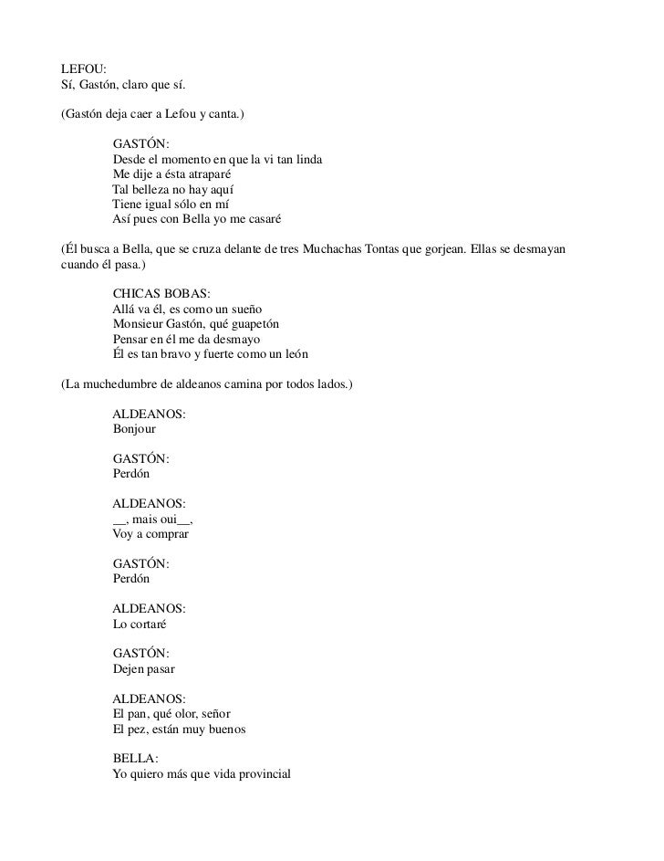 Libreto Bellay Bestia