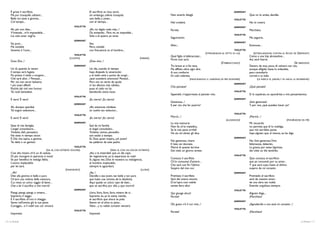 È grave il sacrifizio,                                            El sacrificio es muy serio;                                                                                      GERMONT
      Ma pur tranquilla uditemi...                                      sin embargo, oidme tranquila:                            Non amarlo ditegli.                                                Que no lo amáis, decidle.
      Bella voi siete e giovine...                                      sois bella, y joven...                                                                                           VIOLETTA
      Col tempo...                                                      con el tiempo...                                         Nol crederà.                                                       No lo creerá.
                                                             VIOLETTA                                                                                                                    GERMONT
      Ah, più non dite...                                               ¡Ah, no digáis nada más...!                              Partite.                                                           Marcháos.
      V’intendo... m’è impossibile...                                   Os entiendo... Para mí, es imposible...
                                                                                                                                                                                         VIOLETTA
      Lui solo amar vogl’io.                                            Sólo a él quiero yo amar.
                                                                                                                                 Seguirammi.                                                        Me seguiría.
                                                             GERMONT
                                                                                                                                                                                         GERMONT
      Sia pure...                                                       Sea.
                                                                                                                                 Allor...                                                           Entonces...
      Ma volubile                                                       Pero, voluble
      Sovente è l’uom...                                                con frecuencia es el hombre...                                                                                  VIOLETTA
                                                                                                                                                                (STRINGENDOSI AL PETTO DI LUI)         (ESTRECHÁNDOSE CONTRA EL PECHO DE GERMONT)
                                                             VIOLETTA
                                                                                                                                 Qual figlia m’abbracciate...                                       Como a una hija abrazadme...
                                                         (COLPITA)                                                    (HERIDA)   Forte così sarò.                                                   Así, seré fuerte.
      Gran Dio...!                                                      ¡Dios mío...!
                                                                                                                                                                              (S’ABBRACCIANO)                                                (SE ABRAZAN)
                                                             GERMONT                                                             Tra breve ei vi fia reso,                                          Dentro de muy poco, él volverá con vos,
      Un dì, quando le veneri                                           Un día, cuando el tiempo                                 Ma afflitto oltre ogni dire.                                       aunque afligido hasta lo indecible,
      Il tempo avrà fugate,                                             haya disipado la veneración                              A suo conforto                                                     para consolarlo
      Fia presto il tedio a sorgere...                                  y el tedio esté a punto de surgir...                     Di colà volerete.                                                  corred a su lado.
      Chè sarà allor...? Pensate...                                     ¿qué sucederá, entonces? Pensad...                                         (INDICANDOGLI IL GIARDINO, VA PER ESCRIVERE)            (LE INDICA EL JARDÍN, Y VA HACIA LA ESCRIBANÍA)
      Per voi non avran balsamo                                         Para vos no serán de ayuda
                                                                                                                                                                                         GERMONT
      I più soavi affetti!                                              ni los afectos más cálidos,                              Che pensate?                                                       ¿Qué pensáis?
      Poichè dal ciel non furono                                        pues el cielo no ha
      Tai nodi benedetti.                                               bendecido estos lazos.                                                                                           VIOLETTA
                                                                                                                                 Sapendol, v’opporreste al pensier mio.                             Si lo supiérais, os opondríais a mis pensamientos.
                                                             VIOLETTA
      È vero! È vero!                                                   ¡Es cierto! ¡Es cierto!                                                                                          GERMONT
                                                                                                                                 Generosa...!                                                       ¡Sois generosa!
                                                             GERMONT
                                                                                                                                 E per voi, che far poss’io?                                        Y, por vos, ¿qué puedeo hacer yo?
      Ah, dunque sperdasi                                               ¡Ah, entonces olvídese
      Tal sogno seduttore...                                            un sueño tan seductor...
                                                                                                                                                                                         VIOLETTA
                                                             VIOLETTA
      È vero! È vero!                                                   ¡Es cierto! ¡Es cierto!                                  Morrò...!                                                          ¡Moriré...!
                                                                                                                                                                                  (ALZANDOSI)                                        (PONIÉNDOSE EN PIÉ)
                                                             GERMONT                                                             La mia memoria                                                     Mi recuerdo
      Siate di mia famiglia                                             Sed de mi familia                                        Non fia ch’ei maledica,                                            no permita que él lo maldiga,
      L’angel consolatore...                                            el ángel consolador...                                   Se le mie pene orribili                                            que mis terribles penas
      Violetta, deh, pensateci,                                         Violetta, vamos, pensadlo,                               Via sia chi almen gli dica.                                        haya alguien que, al menos, se las diga.
      Ne siete in tiempo ancor.                                         aún estáis a tiempo.
      È Dio che ispira, o giovine,                                      Es Dios quien inspira, ¡oh joven!                                                                                GERMONT
      Tai detti a un genitor.                                           las palabras de este padre.                              No; generosa, vivere                                               No. Sois generosa.Vivir,
                                                                                                                                 E lieta voi dovrete,                                               felizmente, deberéis.
                                                             VIOLETTA                                                            Mercè di queste lacrime                                            La gracia, por estas lágrimas,
                                       (DA SÈ, CON ESTREMO DOLORE)                         (PARA SÍ, CON UN DOLOR EXTREMO)       Dal cielo un giorno avrete.                                        del cielo un día tendréis.
      Così alla misera ch’è un dì caduta,                               ¡Así, a la miserable que un día cayó,
      Di più risorgere la speranza è muta!                              de regenerarse, ya la esperanza es nula!                                                                         VIOLETTA
      Se pur benefico le indulga Iddio,                                 Si, alguna vez, Dios le muestra su indulgencia,          Conosca il sacrifizio                                              Que conozca el sacrificio
      L’uomo implacabile                                                el hombre, implacable,                                   Ch’io consumai d’amore...                                          que yo consumé, por su amor...
      per lei sarà.                                                     siempre la aguardará.                                    Che sarà suo fin l’ùltimo                                          Y que será suyo, hasta el último
                                                        (PIANGENDO)                                                  (LLORA)     Sospiro del mio cor.                                               suspiro de mi corazón.
      ...Ah!                                                            ¡Ay...!                                                                                                          GERMONT
      Dite alla giovine sì bella e pura                                 Decidle a esa joven, tan bella y tan pura                Premiato il sacrifizio                                             Premiado el sacrificio
      Ch’avvi una vittima della sventura,                               que hubo una víctima de la desdicha.                     Sará del vostro amore;                                             será de vuestro amor;
      Cui resta un unico raggio di bene...                              Aquí queda un único rayo de bien...                      D’un’opra così nobile                                              de una obra tan noble
      Che a lei il sacrifica e che morrà!                               que se sacrifica por ella, y que morirá!                 sarete fiera allor.                                                Estaréis orgullosa siempre.
                                                             GERMONT                                                                                                                     VIOLETTA
      Piangi, piangi, piangi, o misera...                               Llora, llora, llora, llora, mísera de ti...              Qui giunge alcun!                                                  Alguien llega...
      Supremo, il veggo,                                                Supremo es, ya lo estoy viendo,                          Partite!                                                           ¡Marcháos!
      È il sacrifizio ch’ora ti chieggo.                                el sacrificio que ahora te pido.
                                                                                                                                                                                         GERMONT
      Sento nell’anima già le tue pene;                                 Siento en el alma tu pena...
                                                                                                                                 Oh, grato v’è il cor mio...!                                       ¡Agradecido a vos está mi corazón...!
      Coraggio... e il nobil tuo cor vincerà.                           Valor... y tu noble corazón vencerá.
                                                                                                                                                                                         VIOLETTA
                                                             VIOLETTA
                                                                                                                                 Partite!                                                           ¡Marcháos!
      Imponete.                                                         Imponed.

16 / La Traviata                                                                                                                                                                                                                                  La Traviata / 17
 