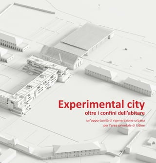 Experimental city
oltre i confini dell’abitare
un’opportunità di rigenerazione urbana
per l’area orientale di Udine
 
