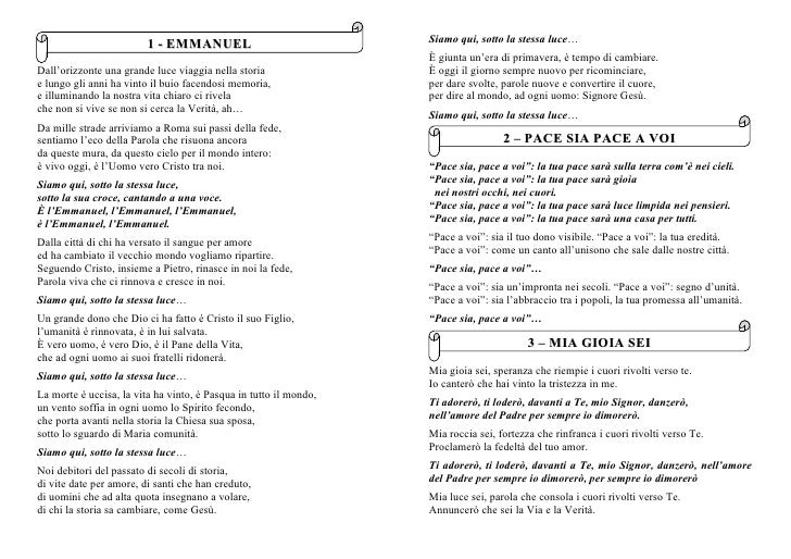 Resta Con Noi Signore La Sera Testo Pdf