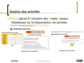 La possibilité d'adapter librement le logiciel à ses besoins 