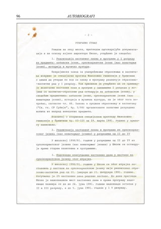 96 AUTOBIOGRAFI
 