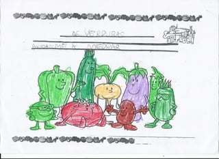 Libriño 5º infantil: Os alimentos