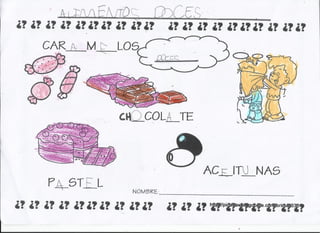 Libriño 5º infantil: Os alimentos