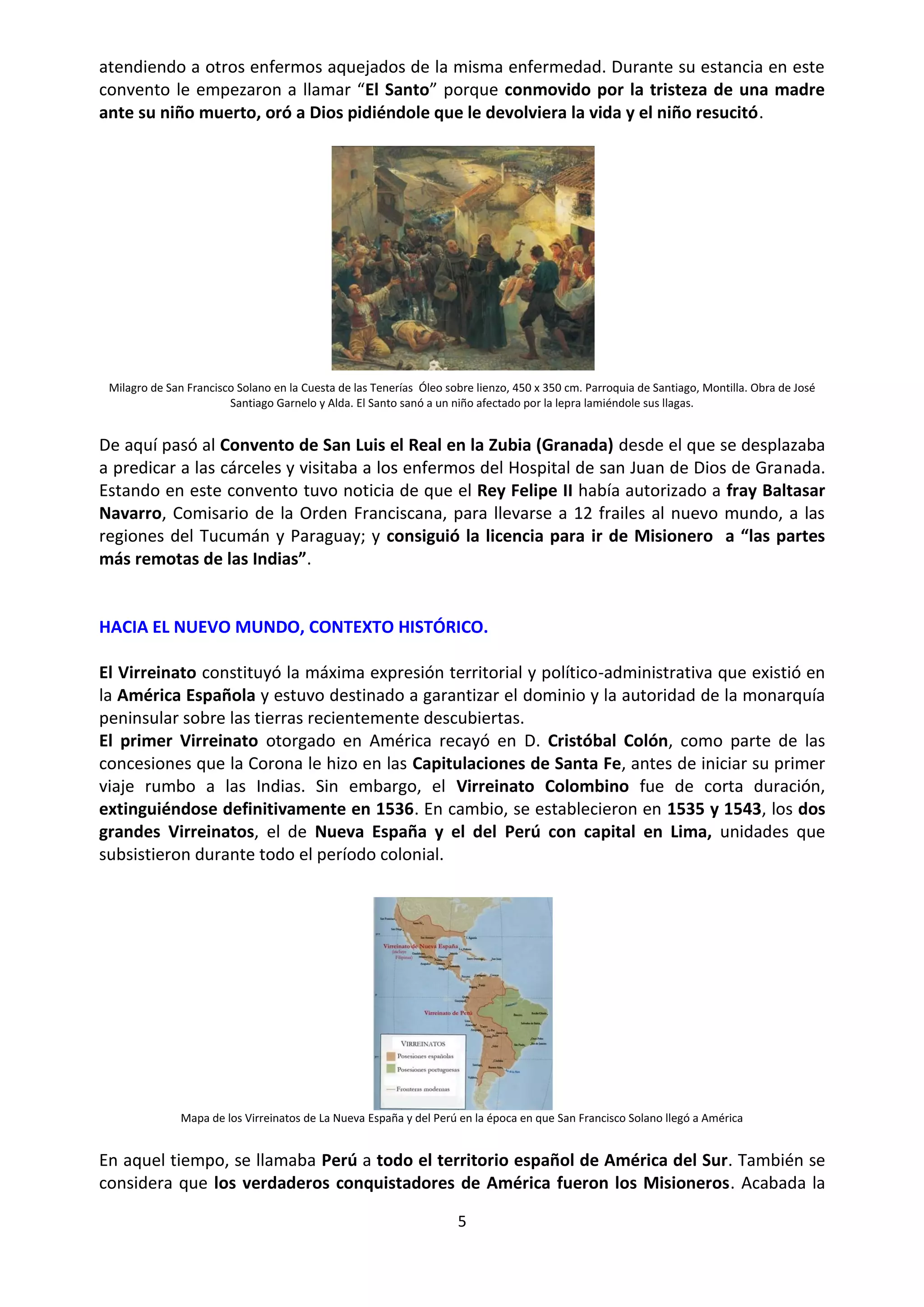 SAN FRANCISCO SOLANO EN LA PUEBLA DE CASTRO | PDF