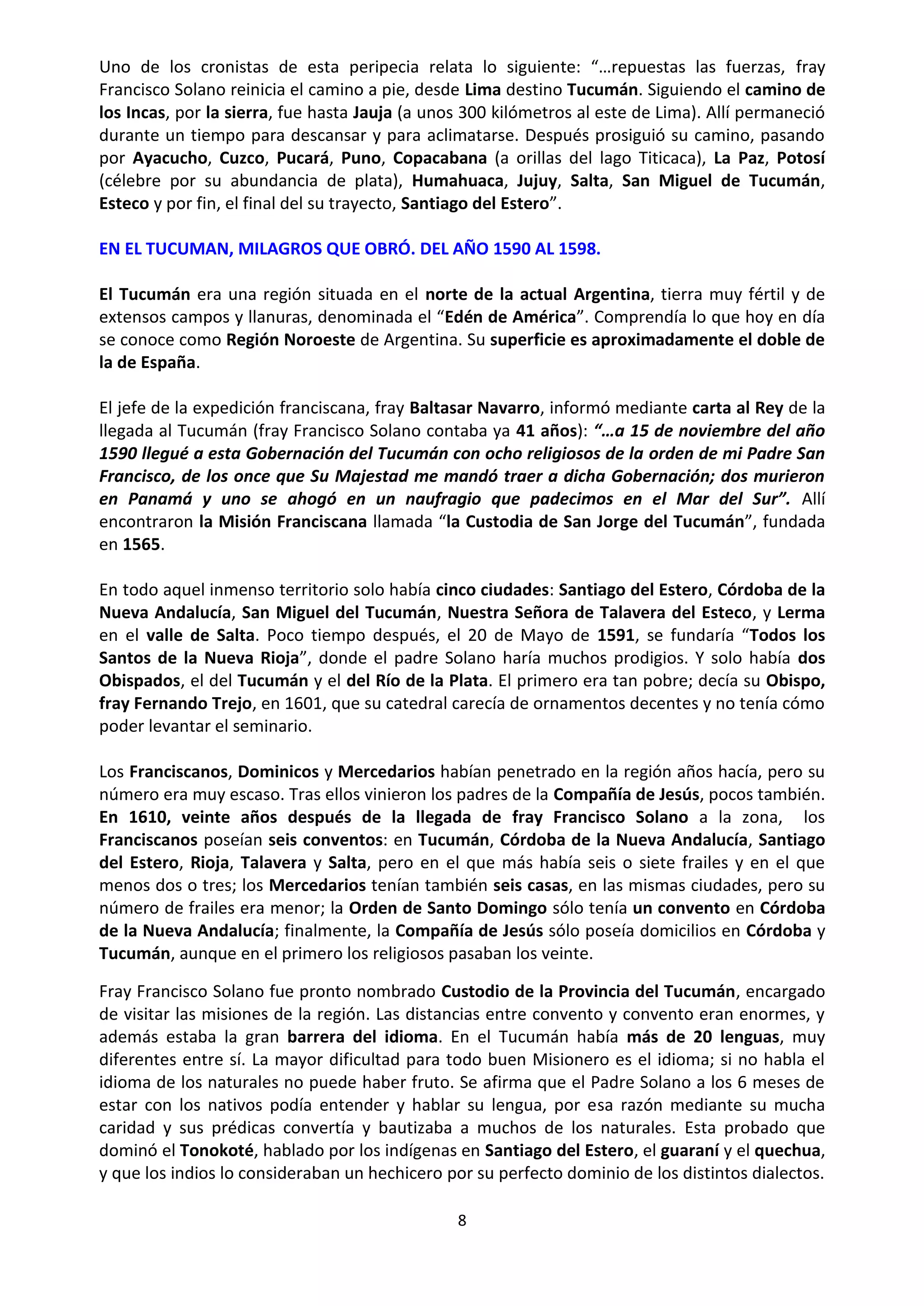 SAN FRANCISCO SOLANO EN LA PUEBLA DE CASTRO | PDF