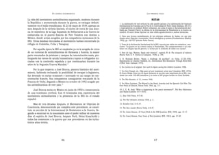 EN   LEGÍTIMA DESOBEDIENCIA                                                       LOS   PRIMEROS PASOS


La vida del movimiento antimilitarista organizado, modesta durante                                             NOTAS
la República y atormentada durante la guerra, se extingue definiti-    1. La elaboración de este artículo ha sido posible gracias a la colaboración del Instituto
vamente en el exilio republicano. El 23 de mayo de 1939, apenas un     Internacional de Estudios por la Paz de la Universidad de Notre Dame (Indiana, EE.UU.)
mes después de la victoria fascista, el núcleo de cerca de una doce-   y especialmente su profesor Robert Johansen, así como el apoyo y documentación faci-
                                                                       litado por Howard Clark y la oficina de la Internacional de Resistentes a la Guerra en
na de miembros de la Liga Española de Refractarios a la Guerra se      Londres. El autor desea expresar su más cálido agradecimiento a ambas instancias.
embarcaba en el puerto francés de Port Vendres con destino a           2. Para una lectura antimilitarista de las reformas militares de Azaña, ver por este
México, donde serían acogidos por los compañeros mexicanos de la       mismo autor Objeción e Insumisión. Claves ideológicas y sociales (Fundamentos, Madrid,
IRG. Otras familias vinculadas al movimiento habían encontrado ya      1992), pp. 226-227 (edición Pedro Ibarra).
refugio en Colombia, Cuba y Paraguay.                                  3. Texto de la declaración fundacional de la IRG, suscrito por todos sus miembros y sec-
                                                                       ciones: “La guerra es un crimen contra la Humanidad. Nos comprometemos a no cola-
     Por aquella época la IRG se empleaba ya en la acogida de cerca    borar con ningún tipo de guerra y a luchar por la abolición de todas sus causas”.
de un centenar de antimilitaristas de Alemania y Austria, la mayor     4. Bart de Ligt, “Russia, Spain and violence”, capítulo IX de The conquest of violence
parte rescatados de prisiones y campos de concentración nazis, pro-    (Nueva York: E. P. Dutton & Company, 1938), p. 194.
longando las tareas de ayuda humanitaria y apoyo a refugiados ini-     5. H. Runham Brown, “Spain a challenge for pacifism”, en Unity, 21-XII-1936.
ciadas con la contienda española y que continuarían durante los        Reproducido en Charles Chatfield, ed., International War Resistance Through World War
                                                                       II (New York: Garland, 1975).
años de la Segunda Guerra Mundial.15
                                                                       6. En cursiva en el original. Our work in Spain saving the children (Londres: WRI).
     Por lo que respecta a José Brocca, pionero histórico del movi-
                                                                       7. Ver Devi Prasad, ed., Fifty years of war resistance: what now? (Londres: WRI, 1972).
miento, habiendo rechazado la posibilidad de escapar a Inglaterra,     El Peace Pledge Union era en aquel momento la sección más importante de la IRG, con-
fue detenido en varias ocasiones e internado en un campo de con-       tando con unos 100.000 miembros y en torno a 500 grupos locales en Gran Bretaña.
centración francés. Sus compañeros consiguieron rescatarlo de la       8. The War Resister, nº 51, verano 1946.
Francia de Vichy, llegando a México en octubre de 1942 acogido por
                                                                       9. Ver Allen Guttman, The Wound in the Heart. America and the Spanish Civil War, The
los antimilitaristas de este país.16                                   Free Press of Glencoe, Nueva York, 1962, pg. 111.

    José Brocca moría en México en junio de 1950 a consecuencia        10. C. E. M. Joad, “What is happening in the peace movement?”, The New Statesman
                                                                       and Nation (Londres 15-V-1937).
de una trombosis cerebral. Con él terminaba esta experiencia del
movimiento antimilitarista y la presencia de la IRG en el estado       11. New York Times, 8-V-38.
español.                                                               12. The War Resister, invierno 1936, p. 3.

     Más de tres décadas después, el Movimiento de Objeción de         13. Socialist Call, 13-II-37.
Conciencia, desconociendo por completo este precedente, se consti-     14. The New Leader (Nueva York), 2-II-37.
tuía en sección de la Internacional de Resistentes a la Guerra, lle-
                                                                       15. Ver Grace Beaton, 25 Years Work in the WRI (Londres: WRI, 1945), pgs. 15-17.
gando a encarnar en la insumisión ante el poder militar de nuestros
días el espíritu de José Brocca, Amparo Poch, Heinz Kraschutki y       16. Ver Grace Beaton, Four Years of War (Londres: WRI, 1943), pgs. 27-28.
todos los resistentes a la guerra que nos precedieron en los turbu-
lentos años treinta.




                                  46                                                                                47
 