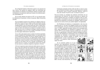 EN   LEGÍTIMA DESOBEDIENCIA                                             LA OBJECIÓN   DE   CONCIENCIA   EN MOVIMIENTO


      En la Sagrada Familia de Barcelona aparece una pancarta de                    Continuarán prestando servicios civiles ‘por libre’ en tanto no consi-
doce metros, los nombres de algunas calles son sustituidos por                      gan un Estatuto del objetor y logren el reconocimiento de la objeción
otros alusivos a la objeción, los autobuses urbanos se pasean inad-                 de conciencia como un derecho indiscutible. Mientras, recitan su
vertidamente con pancartas sujetas por imanes, las estatuas apare-                  lema más conocido ‘Si quieres la paz, no prepares la guerra’.»8
cen encarteladas, etc.                                                         Tras las acciones se consiguen las primeras entrevistas con un
     En la revista Noticias de marzo de 1977, en un artículo titula-           representante del Gobierno. En dichas entrevistas se exponen los
do «Objetores de Conciencia: ni locos ni maricas», Maite Goicoechea            puntos mínimos para que se considere un Estatuto como un avan-
escribía:                                                                      ce aceptable; y se proponen una serie de medidas que garanticen la
                                                                               libertad de los objetores en situación de “prófugos” hasta la consti-
    «En la actualidad la mayoría de los objetores no religiosos están ocu-     tución de las nuevas Cortes que pueden legislar con legitimidad.
    pados las 24 horas del día en trabajos sociales sustitutorios del mili-
    tar [en otro párrafo se refiere a ello como ‘servicios civiles paralelos         En Presidencia de Gobierno, se comprometen a dar una con-
    autogestionados’] y aún les queda tiempo para ‘pitar’ el último decre-     testación para el 1 de abril. Pero llegada la fecha no se ha produci-
    to con todos sus pulmones de jóvenes noviolentos. Al estar discrimi-       do la contestación, sino que continúan las detenciones de más obje-
    nados en orden a los motivos de su objeción su actividad no sólo es        tores. Y el MOC, siguiendo los pasos clásicos de la estrategia novio-
    ilegal, sino que viven en condición de prófugos, estando expuestos a       lenta, lanza públicamente un ultimátum al gobierno9: si el 30 de
    ser encarcelados ya que no se van a acoger al articulado de una ley        abril de 1977 no se ha recibido respuesta satisfactoria a las peticio-
    que ellos juzgan absolutamente reprobatoria».
                                                                               nes que se especificaban, veintinueve objetores prófugos que firma-
     »En un clima nada propicio ejercen su labor de auténtico apostolado,      ban al pie del ultimátum se presentarían ante la autoridad militar
    aunque la palabra esté desvalorizada debido a un equivocado abuso          reclamando ser detenidos y encarcelados como los otros cuatro
    en los tiempos del franquismo. En zonas de ‘segunda emigración’, en        compañeros que entonces estaban en prisión. Ante el silencio
    marcas de auténtico infortunio y de aglomeración popular, prestan          gubernamental, se hizo la presentación el 5
    los objetores su servicio de ayuda civil en guarderías, escuelas, hogar    de mayo. Y se producen varias detenciones
    de ancianos, centros recreativos y centros cívicos después de obtener      según las zonas.
    el apoyo de las fuerzas vivas de la barriada correspondiente. Son
    jóvenes entre 20 y 23 años y su procedencia social es muy variada.               Es un momento político en el que el
    Los hay maestros, estudiantes, ingenieros, impresores y obreros».          Gobierno está especialmente interesado en
     »Viven por lo general en pisos minúsculos donde apenas si hay mue-        dar una imagen de libertad, así que se toleran
    bles, ya que ello les dificulta sus reuniones de trabajo. ¿Cuáles?: pro-   en lo posible todo tipo de actividades de orga-
    blemas concretos de la casa, del servicio civil, de las campañas para      nizaciones legales e ilegales hasta un nivel
    impulsar y extender su movimiento, de las ‘terapias’ de grupo donde        nunca alcanzado anteriormente. Sin embargo
    cada uno expone sus problemas personales, incluso de sus condicio-         esto no incluye a los objetores sobre los que
    nes económicas más precarias. Así son y viven estos peligrosos ‘dese-      progresivamente se incrementa la represión.
    quilibrados psíquicos’, según calificativo de unas Cortes que Dios         A pesar de ello las acciones continúan en
    tenga en su Gloria. Su intención es seguir denunciando el Decreto-         buen número. En junio las cárceles que se
    Ley haciendo constar que su promulgación ha sido un juego muy
                                                                               habían vaciado de objetores vuelven a estar
    sabio del Gobierno para cubrir apariencias democráticas después de
    suscribir los pactos internacionales de los Derechos del Hombre.
                                                                               llenas. De ellos hay dieciséis miembros del
                                                                               MOC. El resto, unos doscientos, son Testigos


                                   98                                                                                 99
 
