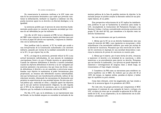 EN   LEGÍTIMA DESOBEDIENCIA                                                     INSUMISIÓN

     En consecuencia la sentencia confirma a la LOC como uno              motivos políticos de la lista de posibles motivos de objeción: lo ha
más de los mecanismos destinados a que nadie que pretenda cues-           excluido porque no pueden aceptar la disensión radical de sus prin-
tionar la militarización, mediante su negativa a colaborar con ella,      cipios básicos, de su poder.
pueda encontrar apoyo en su derecho a la libertad ideológica y a la
igualdad.                                                                      Esta perspectiva reduccionista de la OC explica los malabaris-
                                                                          mos jurídicos en que se fundamenta la sentencia para avalar la
    La sentencia prohíbe que el ejercicio de estos derechos funda-        LOC, incumpliendo la resoluciones del Parlamento Europeo y las
mentales pueda poner en cuestión la supuesta necesidad que tene-          Naciones Unidas; e incluso contradiciendo sentencias anteriores del
mos de ser defendidos/as por los militares.                               propio TC (de abril del 82), que consideran a la objeción como un
                                                                          derecho fundamental.
      Con ello, la LOC viene a sumarse al CPM, la Ley y Reglamento
del SMO como conjunto de instrumentos legales previstos para que               Así, nos encontramos con que la sentencia:
la crítica al papel del ejército sea reprimida, e impuesta la colabora-
ción con la institución militar.                                                1. Afirma que la OC no es un derecho fundamental, sino una
                                                                          causa de exención del SMO, cuya regulación es excepcional, y debe
      Para justificar todo lo anterior, el TC ha tenido que acudir a      subordinarse a las necesidades militares, que están por encima de
una interpretación de la Constitución subordinada a los intereses         la libertad de conciencia. Pensamos que esta restricción de la liber-
militares, pasando por encima de la realidad constatable de lo que        tad de conciencia es impropia de una sociedad democrática y san-
es la OC y lo que supone hoy en día.                                      ciona la existencia de presos de conciencia en nuestro país.
      El TC, a lo largo de su sentencia, pretende reducir la OC a una          2. Afirma que el objetor, por el mero hecho de serlo, «renuncia
actitud meramente individualista, de una minoría de ciudadanos            a mantener» el derecho a la intimidad de su conciencia, y «debe
«escrupulosos» frente a la que el Estado muestra su «generosidad».        someterse» a un procedimiento para ejercer su derecho. Pensamos
Cuando los objetores defendemos el derecho a nuestra intimidad;           que ese derecho es inalienable, y su ejercicio no puede depender de
cuando los objetores defendemos el derecho a no ser castigados por        exámenes e investigaciones de ninguna clase; y desde luego, no
nuestras opiniones y las posturas a las que éstas nos llevan; cuan-       renunciamos a él bajo ningún concepto.
do defendemos el derecho a no ser sometidos a estructuras anqui-
losadas cuyo objetivo es suministrar al poder herramientas para                 3. Considera a la PSS como un mecanismo para establecer un
perpetuarse, no estamos sólo defendiendo nuestra individualidad,          «cierto equilibrio» con el SMO. Es evidente que un plus del 50 al
sino que luchamos por una transformación profunda, radical, de las        100% del tiempo, en régimen militar, penaliza al objetor; y hablar
relaciones sociales, eliminando los mecanismos de dominación que          aquí de equilibrio es puro cinismo.
permiten la supervivencia de una sociedad injusta. Es ésta una acti-           Como dato relevante, entre los magistrados que han votado a
tud política que, traducida en cifras, y dejando aparte los objetores     favor de la sentencia figura el ex presidente del CNOC.
que lo son por motivos exclusivamente religiosos, ha sido seguida
por el 90% de los objetores de conciencia, que es el porcentaje de              Por todo esto, los grupos presentes que componemos el MOC
objetores que ha realizado la declaración colectiva del MOC.              anunciamos el comienzo de una campaña de boicot y rechazo a la
                                                                          LOC, al objeto de evitar que se consolide la aplicación de la PSS, por
     Por ello, el TC, que, no lo olvidemos, es un representante más       medio de la DC, la no cooperación y la no colaboración con la mili-
del Estado, no ha dudado tampoco en convalidar la exclusión de los        tarista y penalizante LOC.


                                   190                                                                    191
 