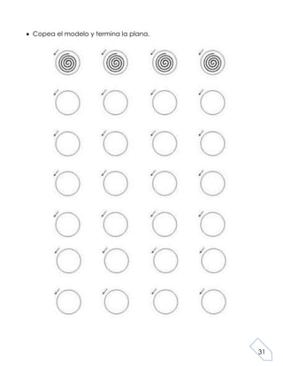 31
Copea el modelo y termina la plana.
 
