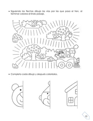 Libro de tareas para preescolar