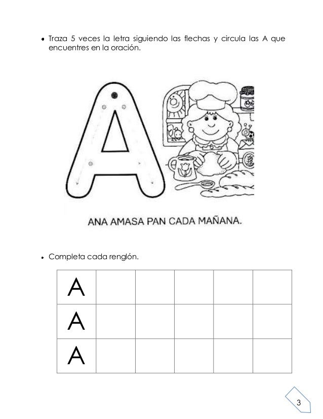 Libro de tareas para preescolar
