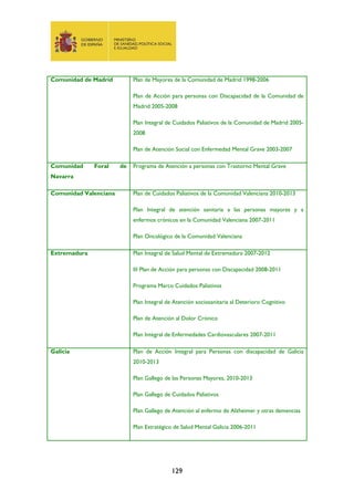 Libro blanco de la coordinación sociosanitaria en españa Slide 129