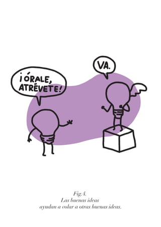 Fig.4.
Las buenas ideas
ayudan a volar a otras buenas ideas.
 