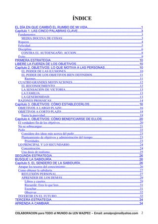 Libro 7 Estrategias Para Alcanzar Riqueza Y Felicidad Por Jim Rohn | DOC