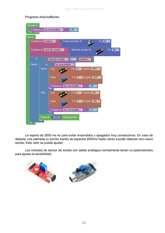 Libro arduino blocks 40 proyectos resueltos | PDF