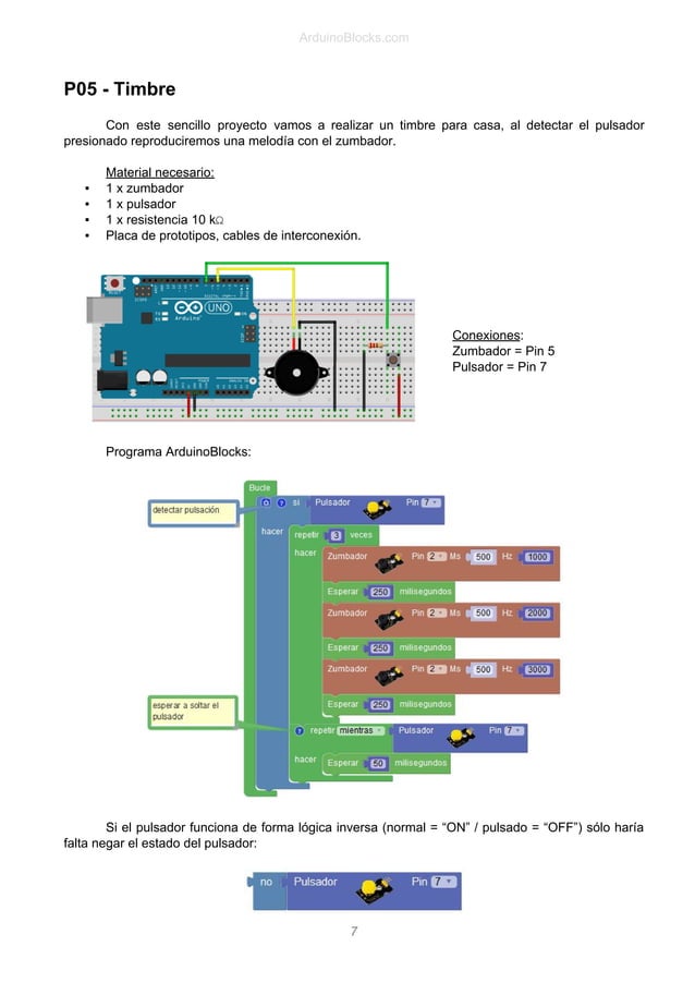 Libro arduino blocks 40 proyectos resueltos | PDF