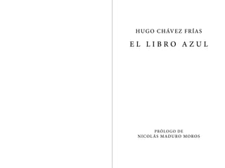 Libro Azul de Chavez Universidad Politécnica Territorial Andres Eloy ...