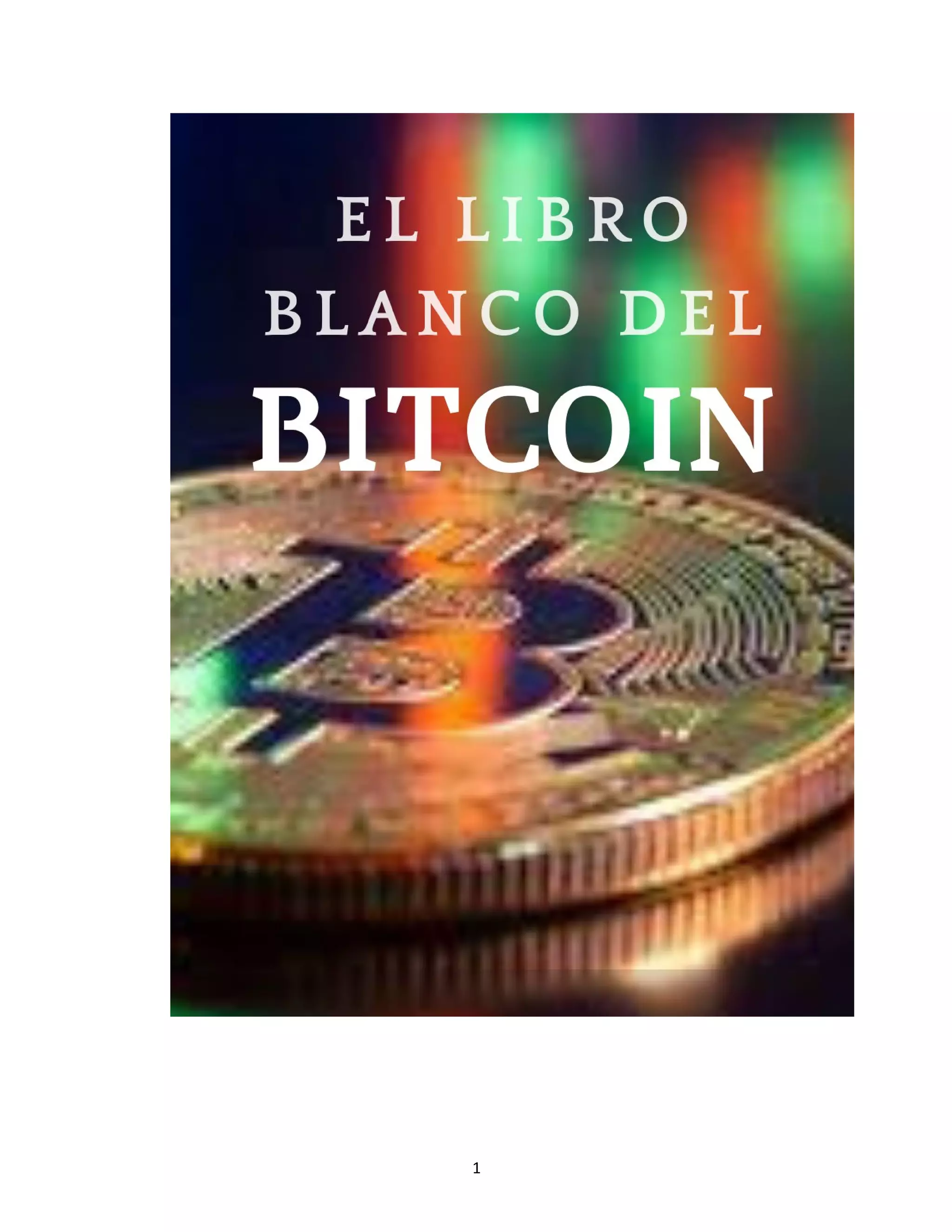 EL LIBRO BLANCO DEL BITCOIN | PDF