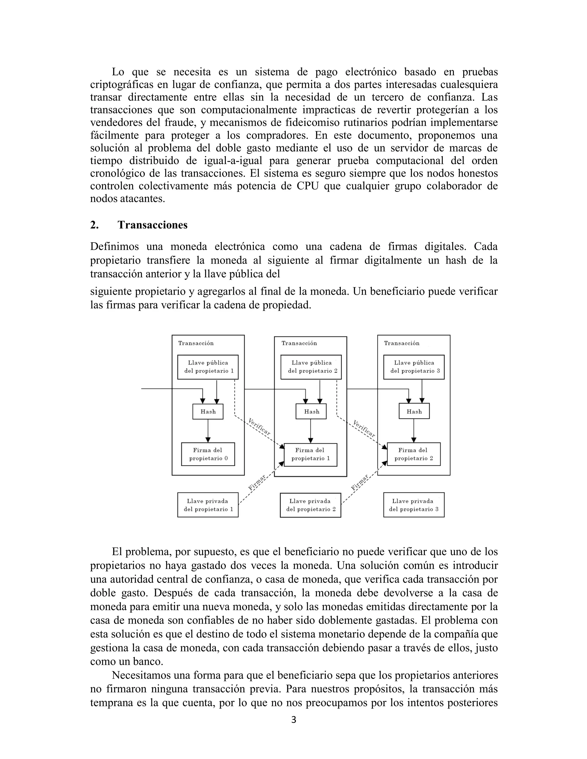 EL LIBRO BLANCO DEL BITCOIN | PDF