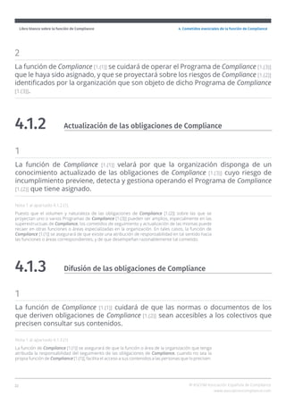 Libro blanco sobre la función de Compliance. ASCOM | PDF