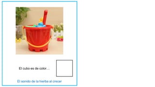 El cubo es de color…
 