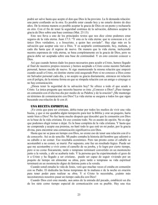 Libro como conocer a dios en 5 dias | PDF