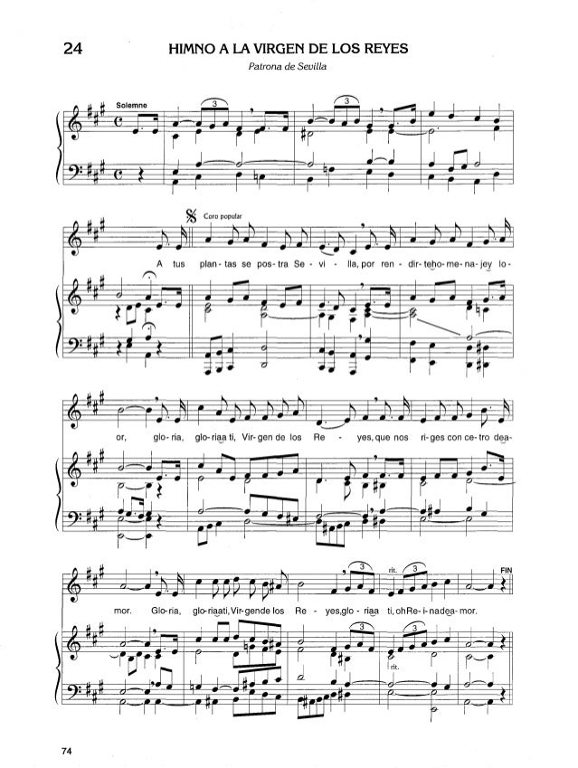 Acordes Himno Sevilla