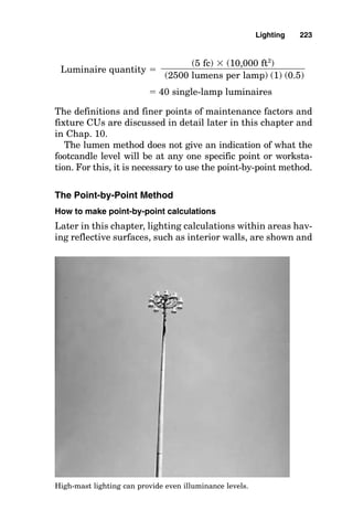 wye-connected transformer or generator. However, where a
neutral point of a wye-connected machine or transformer is
not available, a fully functional alternative grounding point
can be made at a convenient point in the electrical power
system through the use of a wye-delta grounding trans-
former or a zigzag grounding autotransformer. Figure 7-6
presents a summary of grounding methods for electrical
power systems along with their characteristics and results.
Grounding 219
 