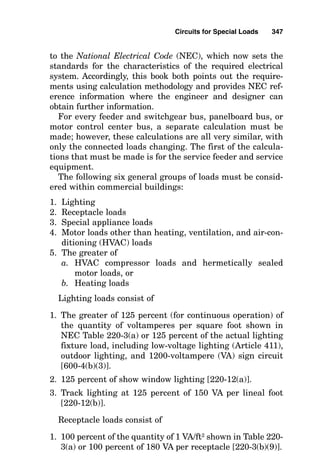 Figure
13-6
Solve
for
the
conductor
size
and
overcurrent
device
rating
for
a
constant-wattage
heat
tracing
cable.
343
 
