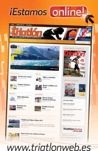 ¡Estamos




      www.triatlonweb.es
triatlon web.indd 81   07/03/2011 15:00:49
 