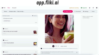 app.fliki.ai
 