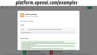 platform.openai.com/examples
 