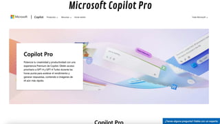 Microsoft Copilot Pro
 