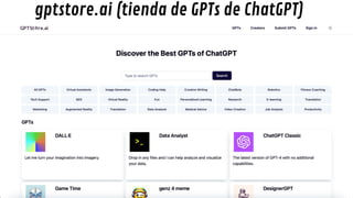 gptstore.ai (tienda de GPTs de ChatGPT)
 