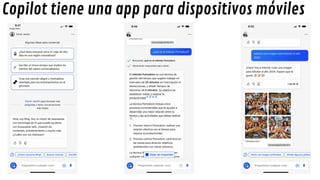 Copilot tiene una app para dispositivos móviles
 