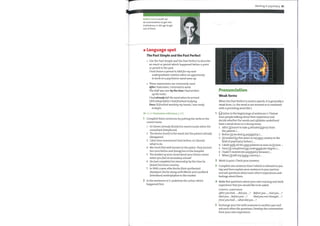 Working in psychiatry 85
Kafka's law In youth we
do examinations to get into
institutions, in old age to get
out of them.
e Language spot
The Past Simple and the Past Perfect
Use the Past Simple and the Past Perfect to describe
an event or period which happened before a point
or period in the past.
I had chosen a period in A&Efor my next
undergraduate rotation when an opportunity
to work on a psychiatric ward came up.
These expressions are commonly used.
Afterl had eaten, I returned to work.
The shift was over by the time I had written
up the notes.
I had already left the ward when he arrived.
Ifell asleep before I hadfinished studying.
Once I'dfinished washing my hands, Iwas ready
to begin.
Go to Grammar reference p.128
1 Complete these sentences by putting the verbs in the
correct tense.
1
2
3
4
5
6
7
Dr Glover already (finish) his ward rounds when the
consultant (telephone).
The doctor (rush) to the ward, but the patient already
(disappear).
I (do) some assessment tests before, so I (know)
what to do.
Mrs Scott (be) well-known to the police. They (arrest)
her once before and (bring) her to the hospital.
You (make) up your mind about your future career
when you (be) at secondary school?
He (not complete) his internship bythe time he
(leave) his home country.
In 1960, a year after Roche (first synthesize)
diazepam, Roche along with Merck and Lundbeck
(introduce) amitriptyline to the market.
2 In the sentences in 1, underline the action which
happened first.
2
3
4
5
NOR.
Pronunciation
Weak forms
Whenthe Past Perfect is used in speech, it is generally a
weak form, i.e. the word is not stressed or is combined
with a preceding word like I.
Listen to the beginnings of sentences 1—7 below
from people talking about their experience and
decide whether the words and syllables underlined
have a weak stress or a strong stress.
1 After I'd learnt to take a detailed history from
the patient, I ...
2 Before I'd worked in psychiatry, I ...
3 1'd worked for five years in myown country in the
field ofpsychiatry before I ...
4 1 dealt with all the newpatients as soon as I'd seen ...
5 Once I'd completed myundergraduate degree, I ...
6 1 hadn't moved into psychiatry because ...
7 When I'd left myhome country, I ...
Work in pairs. Check your answers.
Complete one sentence from 1 which is relevant to you.
Say and then explain your sentence to your partner
and ask questions about each other's experiences and
feelings about them.
Make five questions about your own training and work
experience that you would like to be asked.
USEFUL LANGUAGE
Afteryou had ... , didyou ... ? Beforeyou ... , hadyou ... ?
Hadyou ... beforeyou ... ? Hadyou ever thought ... ?
Onceyou had ... , what didyou ... ?
Exchange your list with someone in another pair and
ask each other the questions. Develop the conversation
from your own experience.
 