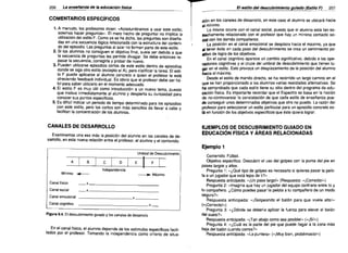 206

La enseñanza de la educación lisica

El estilo del descubrimiento guiado (Estilo F)

207

~

COMENTARIOS ESPECíFICOS
1. A menudo. los profesores dicen: «Acostumbramos a usar este estilo;
solemos hacer preguntas». El mero hecho de preguntar no impiica la
utilización del estilo F. Como ya se ha dicho. las preguntas son diseña­
das en una secuencia lógica relacionada con la estructura del conteni­
do del episodio. Las preguntas al azar no forman parte de este estilo.
2. Si los alumnos no consiguen el objetivo finai. suele ser debido a que
la secuencia de preguntas les permite divagar. Se debe entonces re­
pasar la secuencia, corregirla y probar de nuevo.
3. Pueden utilizarse episodios cortos de este estilo dentro de episodios
donde se siga otro estilo (excepto el A). para clarificar la tarea. El esti­
lo F puede aplicarse al alumno concreto a quien el profesor le esté
ofreciendo feedback individual. Es obvio que el profesor debe ser há­
bil para saber utilizario en el momento adecuado.
4. El estilo F es muy útil como introducción a un nuevo tema, puesto
que motiva inmediatamente al alumno y despierta su curiosidad para
conocer sus puntos específicos.
5. Es difícil indicar un periodo de tiempo determinado para los episodios
con este estilo. pero los cortos son más sencillos de llevar a cabo y
facilitan la concentración de los alumnos.

CANALES DE DESARROLLO
Examinemos una vez más la posición del alumno en los canales de de­
sarrollo, en esta nueva relación entre el profesor. el alumno y el contenido.

ción en los canales de desarrollo. en este caso el alumno se ubicará hacia
el mínimo.
Lo mismo ocurre con el canal social, puesto que el alumno está tan es­
ll'eChamente relacionado con el profesor que hay un mínimo contacto so­
cial con los demás compañeros.
La posición en el canal emocional se desplaza hacia el máximo. ya que
al tener éxito en cada paso del descubrimiento se crea un sentimiento po­
sitivo de logro de los objetivos.
En el canal cognitivo aparece un cambio significativo, debido a las ope­
raciones cognilivas y el cruce del umbral de descubrimiento que tienen lu­
gar en el estilo. Esto provoca un desplazamiento de la posición del alumno
hacia el máximo.
. Desde el estilo de mando directo. se ha recorrido un largo camino en el
que se han proporcionado a los alumnos varias realidades alternativas. Se
ha comprobado que cada estilo tiene su sitio dentro del programa de edu­
cación fisica. Es importante recordar que el Espectro se basa en la noción
de no-controversia: la constatación de que cada estilo de enseñanza pue­
de conseguir unos determinados objetivos que otro no puede. La razón del
profesor para seleccionar un estilo particular para un episodio concreto es­
tá en función de los objetivos especílicos que éste quiera lograr.

EJEMPLOS DE DESCUBRIMIENTO GUIADO EN
EDUCACiÓN FíSICA Y ÁREAS RELACIONADAS
Ejemplo 1

T

Umbral de Descubrimiento

--s-'1

-A- ¡

--C----,¡r--D-'¡--E-I

F

¡

Independencia
Mínimo ....--.

Canai físico	

_x

Canal social

_Máximo

_x

Canal emocional	

_


_


x

Canal cognitivo	 - - - - -

_
x_

Figura 9.4. El descubrimiento guiado y los canales de desarrollo
En el canal físico. el alumno depende de los estímulos específicos facili­
tados por el profesor. Tomando la independencia como criterio de situa-

Contenido: Fútbol.
Objetivo específico: Descubrir el uso del golpeo con la punta del pie en
pases largos y altos.
Pregunta 1: ,,¿Qué tipo de golpeo es necesario si quieres pasar la pelo­
ta a un jugador que está lejos de ti?»
Respuesta anticipada: "iUn pase largo!» (Respuesta: "iCorrecto!»)
Pregunta 2: "Imagina que hay un jugador del equipo contrario entre tú y
tu compañero. ¿Cómo puedes pasar la pelota a tu compañero de un modo
seguro?»)
Respuesta anticipada: "iGolpeando el balón para que vuele alto!»
«<¡ Correcto!»)
Pregunta 3: ,,¿Dónde se deberia aplicar la fuerza para elevar el balón
del suelo?»
Respuesta anticipada: "iTan abajo como sea posible!» «<¡Sí!»)
Pregunta 4: "¿Cuál es la parte del pie que puede llegar a la zona más
baja del balón cuando corres?»
Respuesta anticipada: "La puntera» «<¡Muy bien. probémoslo!»)

 