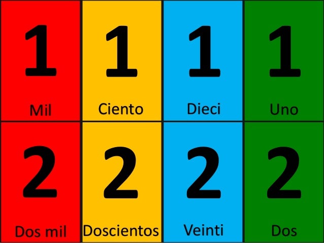 Libro Para Aprender Los Numeros Del 1 Al 1000 Pdf Color