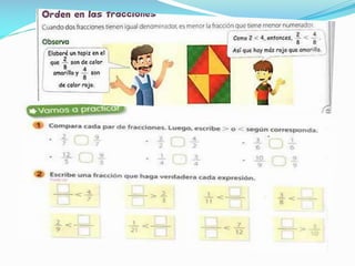 Interactivo de santillana, Unidad 3 Fraccionarios