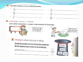 Interactivo de santillana, Unidad 3 Fraccionarios